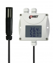 Temperature and humidity transmitter with external probe - RS485 output